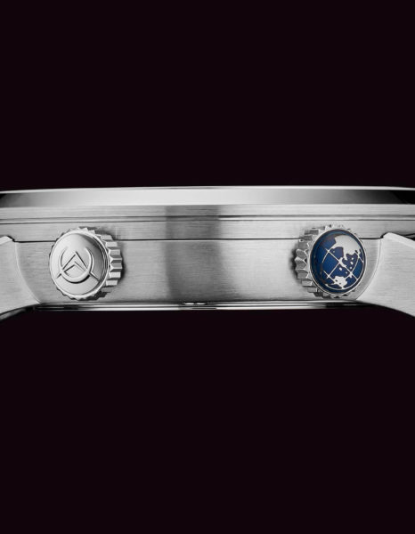 ジレン Citizen Brycen Super Titanium Sapphire Orange Dial Men's Watch